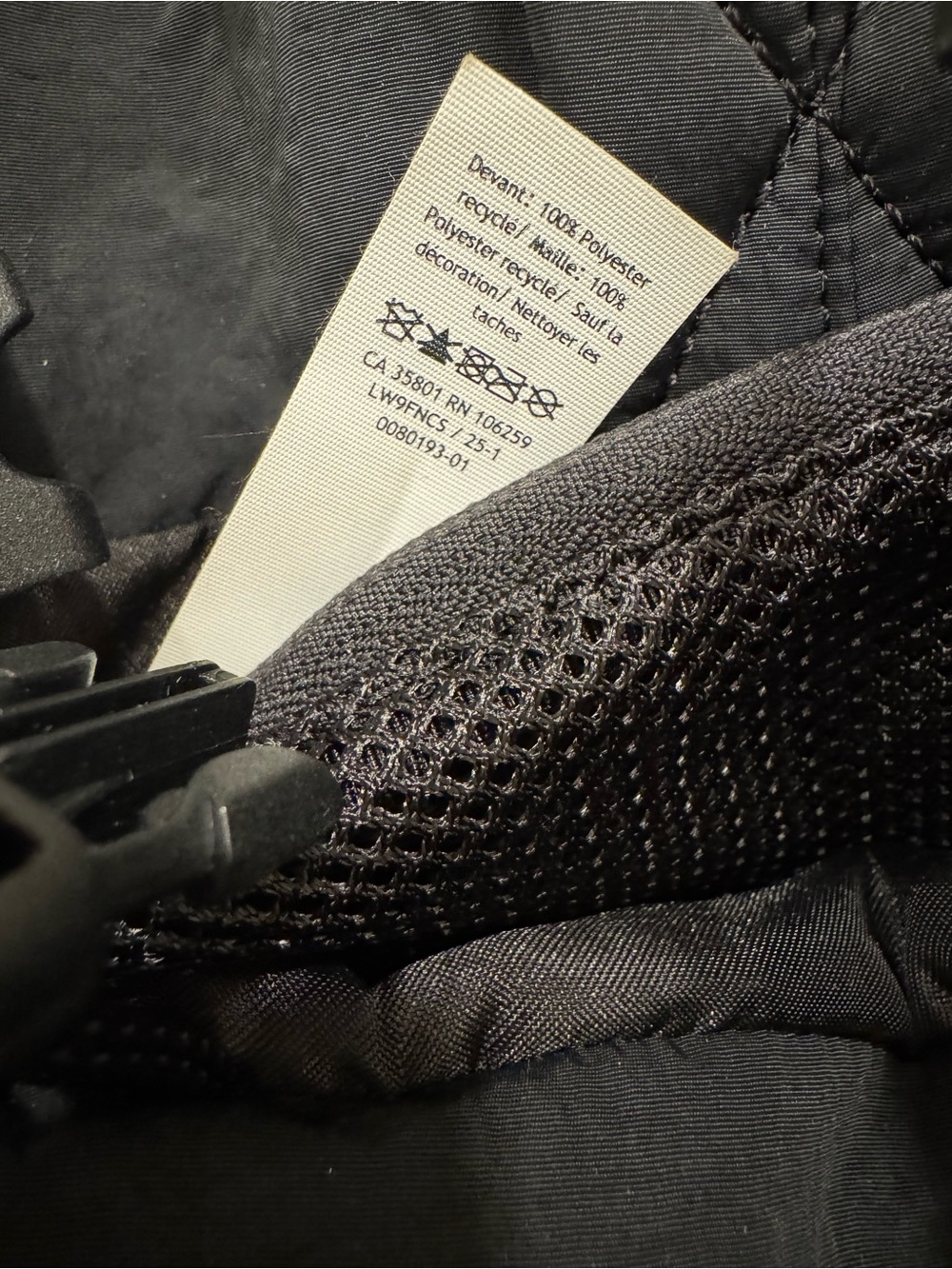 Lululemon On My Level Tote Bag 20L Black/Gold Crossbody Travel Gym Work Bag - Picture 5 of 8